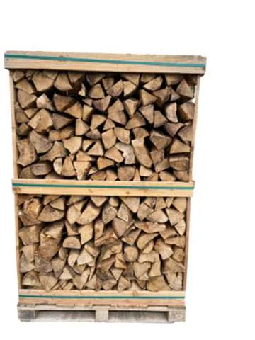 Bois de chauffage frêne sec — Box 2,1 m³ (3 stères) 45-50 cm