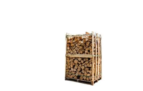Bois de chauffage Mélange feuillus fraîchement coupé — Palette 1 stère