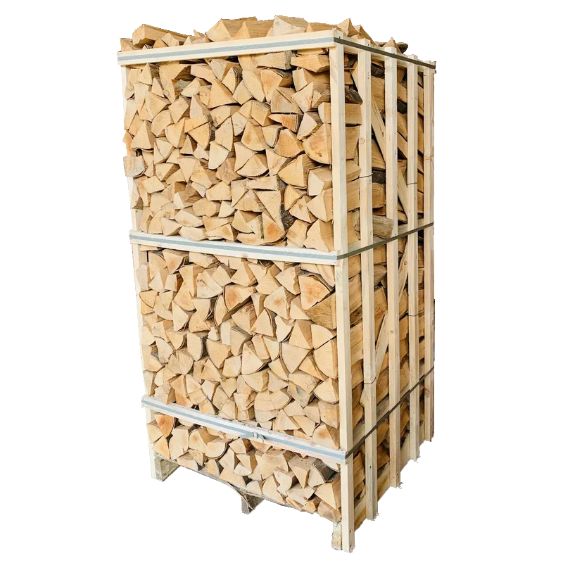 Bois de chauffage Chêne séché en chambre — Palette 1 stère