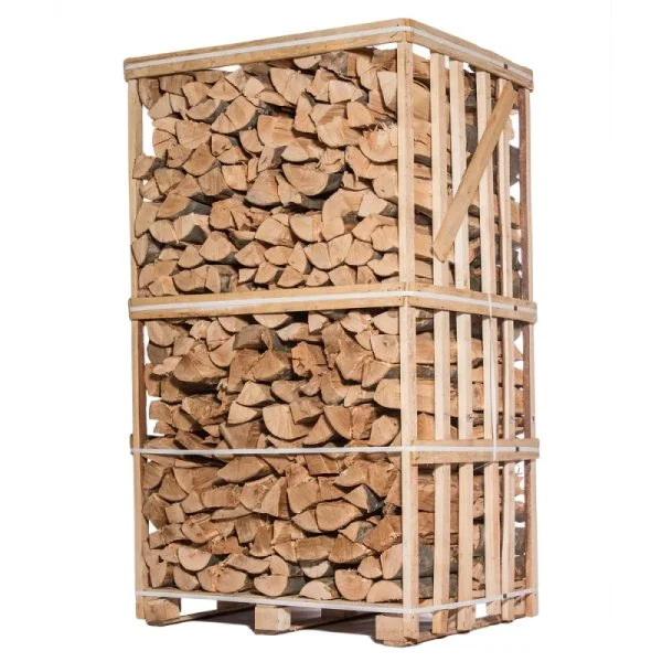 Bois de chauffage frêne — Box 2,1 m³ (3 stères) 30-33 cm