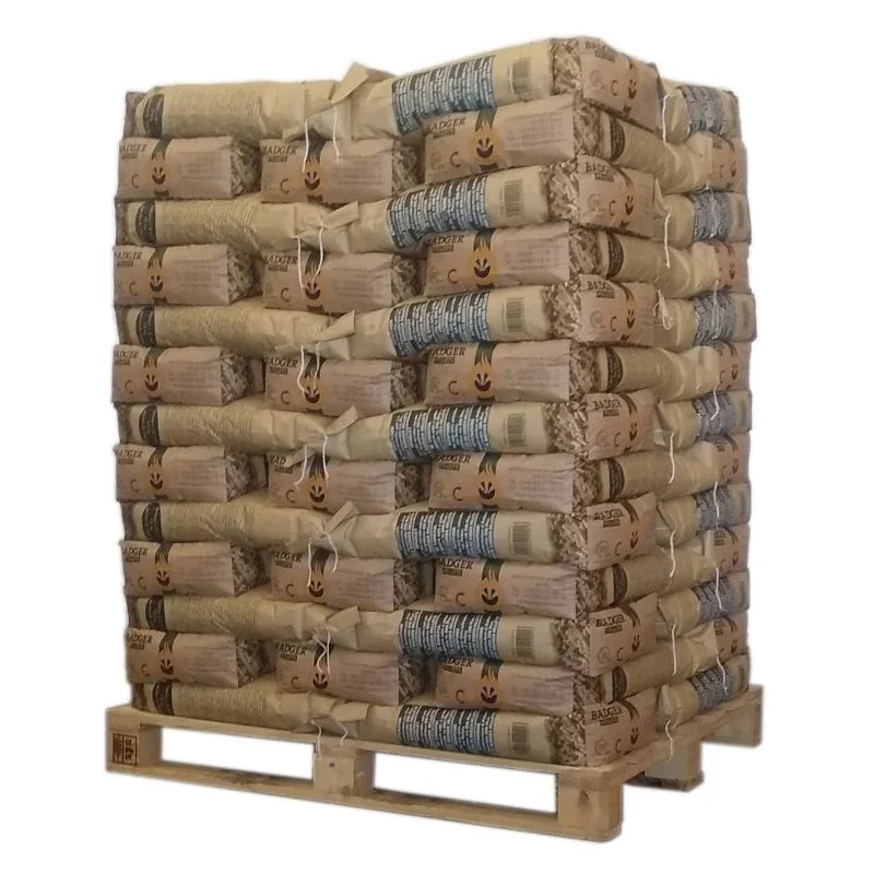 Pellet Badger — Palette 65 sacs (975 kg)