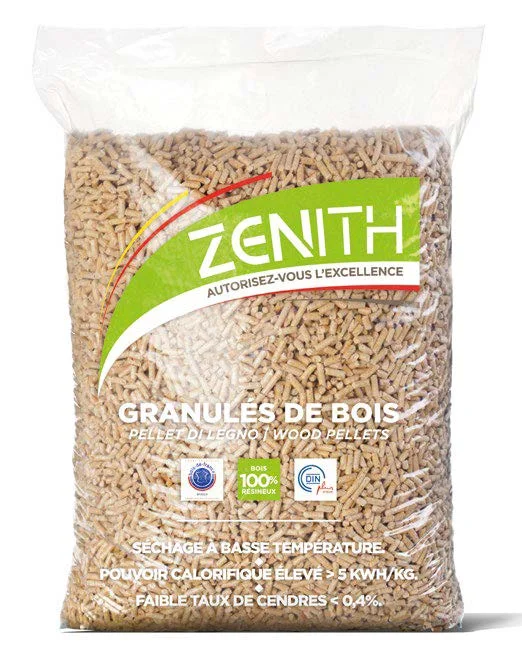 Pellets Zenith Piveteau — Palette 72 sacs (1 080 kg)